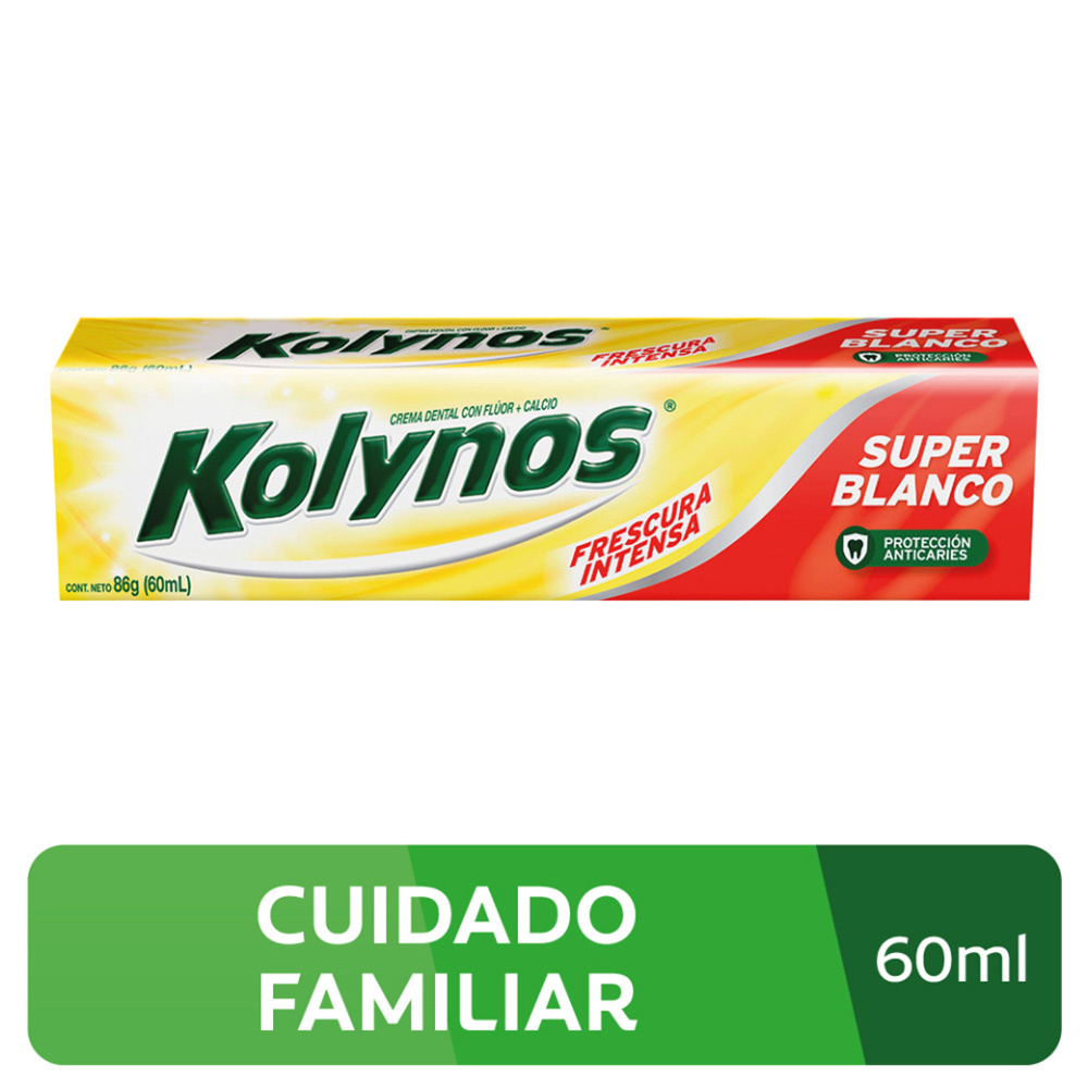 KOLYNOS SUPER BLANCO *60ML.